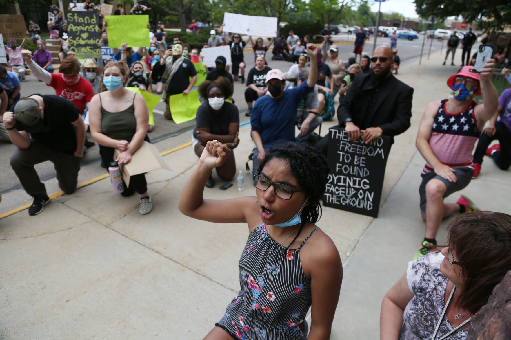 George Floyd protest